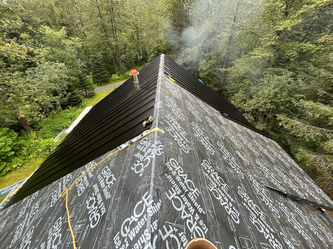 Roof Replacement Project in Seward, Alaska